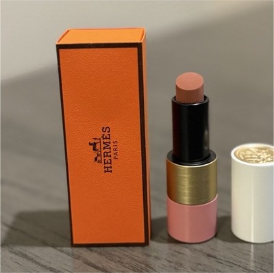 Hermès Satin Finish Stick Lipstick (with Pouch & Box