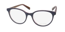 NEW ESCADA VESA03 GLASSES CAT EYE PLASTIC BLUE 51-18-140 01CU WOMENS FULL-RIM