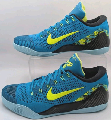 Nike Kobe 9 Elite Protro Low Perspective Blue Men's Shoes Size 11.5 EXCELLENT