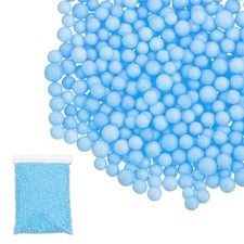 Foam Beads 4-6mm Mini Small Balls Polystyrene Beads Light Blue