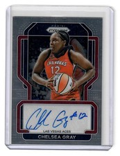 Chelsea Gray AUTO - 2022 Panini Prizm WNBA - Signatures #SG-CGY (AU) WNBA