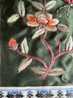 Antique Chinese Asian Embroidery on Silk Butterfly Flowers Framed C2B — photo 6