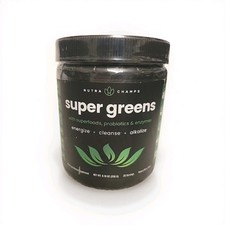 Super Greens Probiotics  Enzymes 8.25oz. Berry Flavor. Ex11/26 Free Ship 