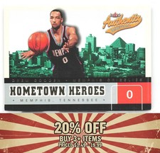 2002-03 Fleer Authentix #9 HH Drew Gooden Hometown Heroes Memphis Grizzlies