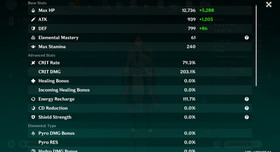 Genshin Impact AR 60 America - Mavuika - Lauma - Furina - Xilonen - Raiden