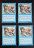 PLAYSET MAGIC MTG Tolarian Winds 4x Urza saga UK
