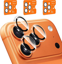 3 Set Camera Lens Protector for Iphone 17 Pro Max/17 Pro/16 Pro Max/16 Pro/15 Pr