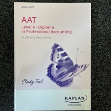 Kaplan AAT L4 Audit & Assurance Study Text
