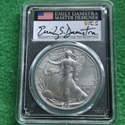 2021 Silver Eagle Type 2 - PCGS MS 70 - First Production - Emily Damstra Signed