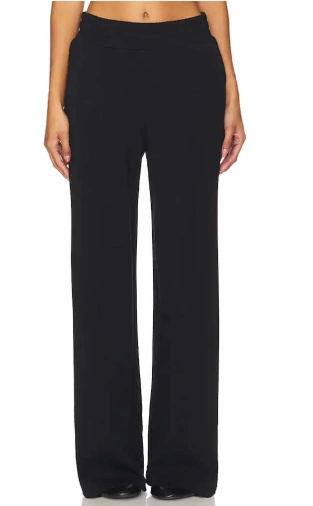 Varley The Wide Leg Pant NWT Sz Lg Black Med
