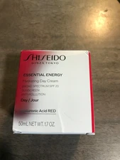 Shiseido ESSENTIAL ENERGY HYDRATING CREAM 1.7 OZ 50 ML HYALURONIC NEW IN BOX