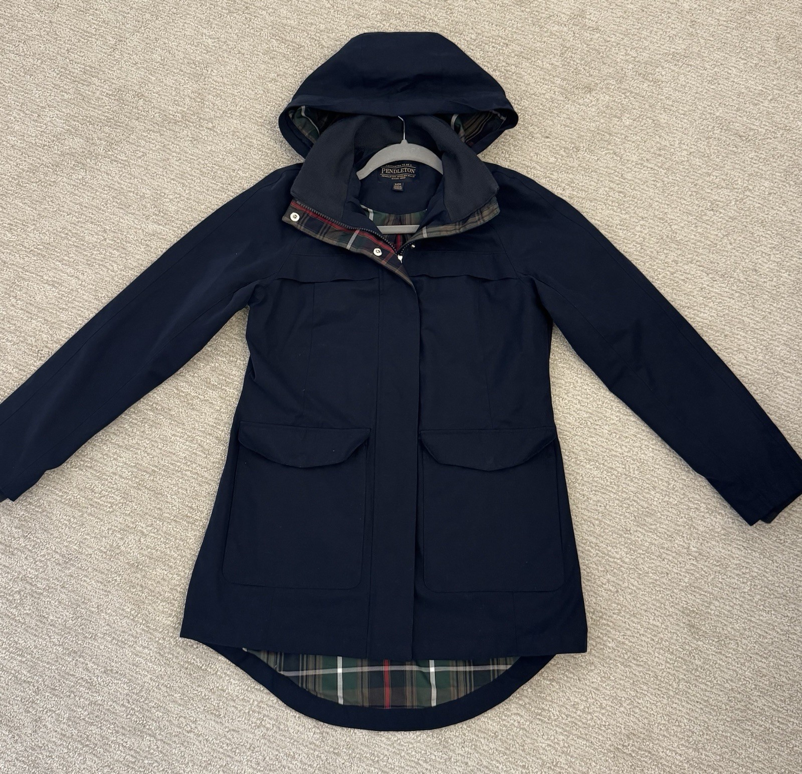 Pendleton Women's Full Zip Jacket Packable Hood M… - image 4