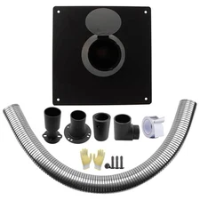 2025 Heavy Duty Upgraded Generator Exhaust Extension Silencer Kit with Insula...
