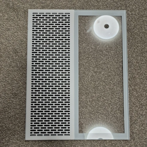 Spare Part for Thermaltake Tower 100  Snow Edition - Left Glass Side Panel