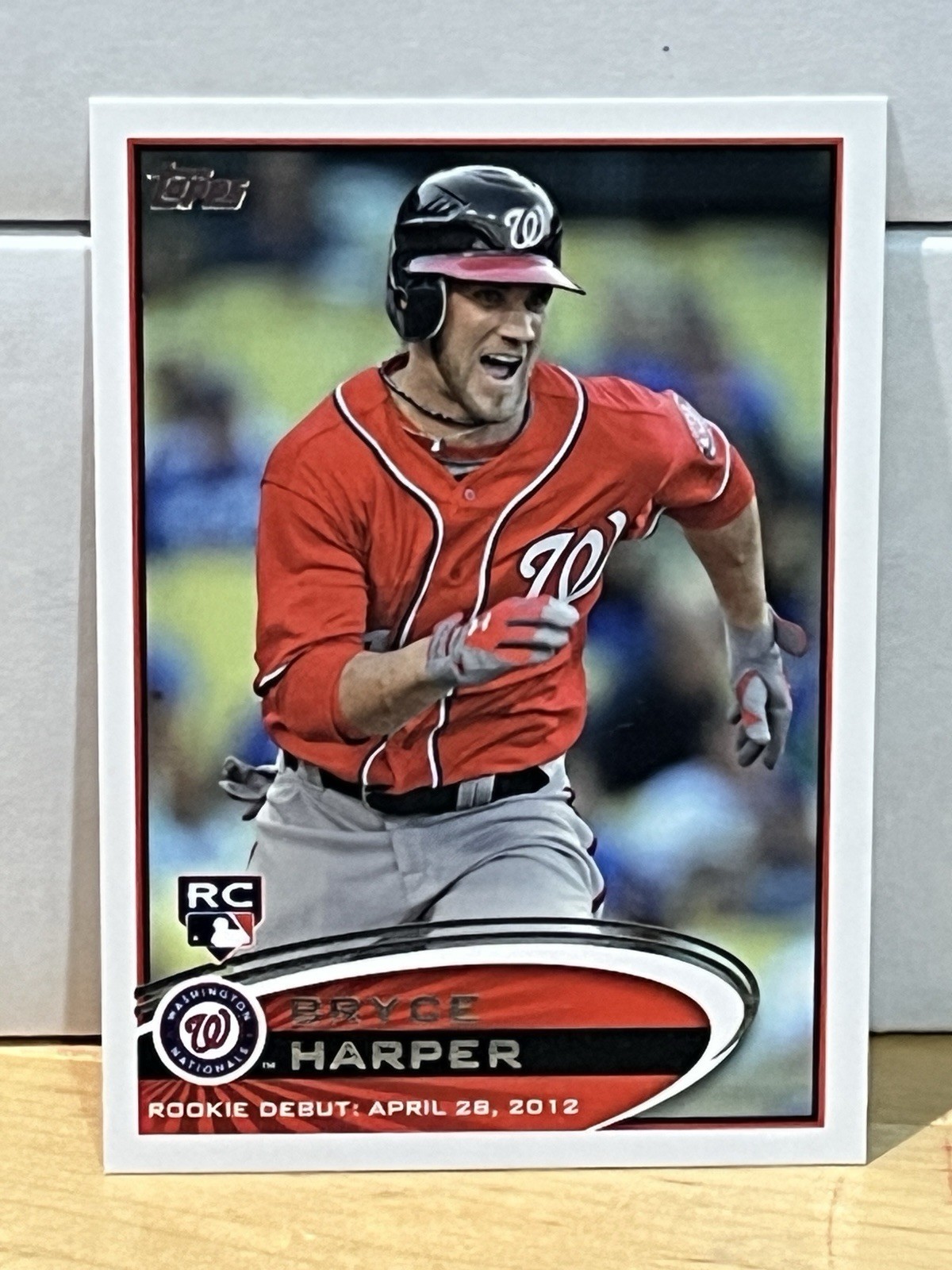 2012 Topps Update Rookie Debut Bryce Harper #US183