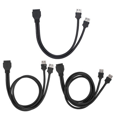 USB3.0 19/20PIN Desktop Front Motherboard Panel Mount Cable With Fixed Feet Hot
