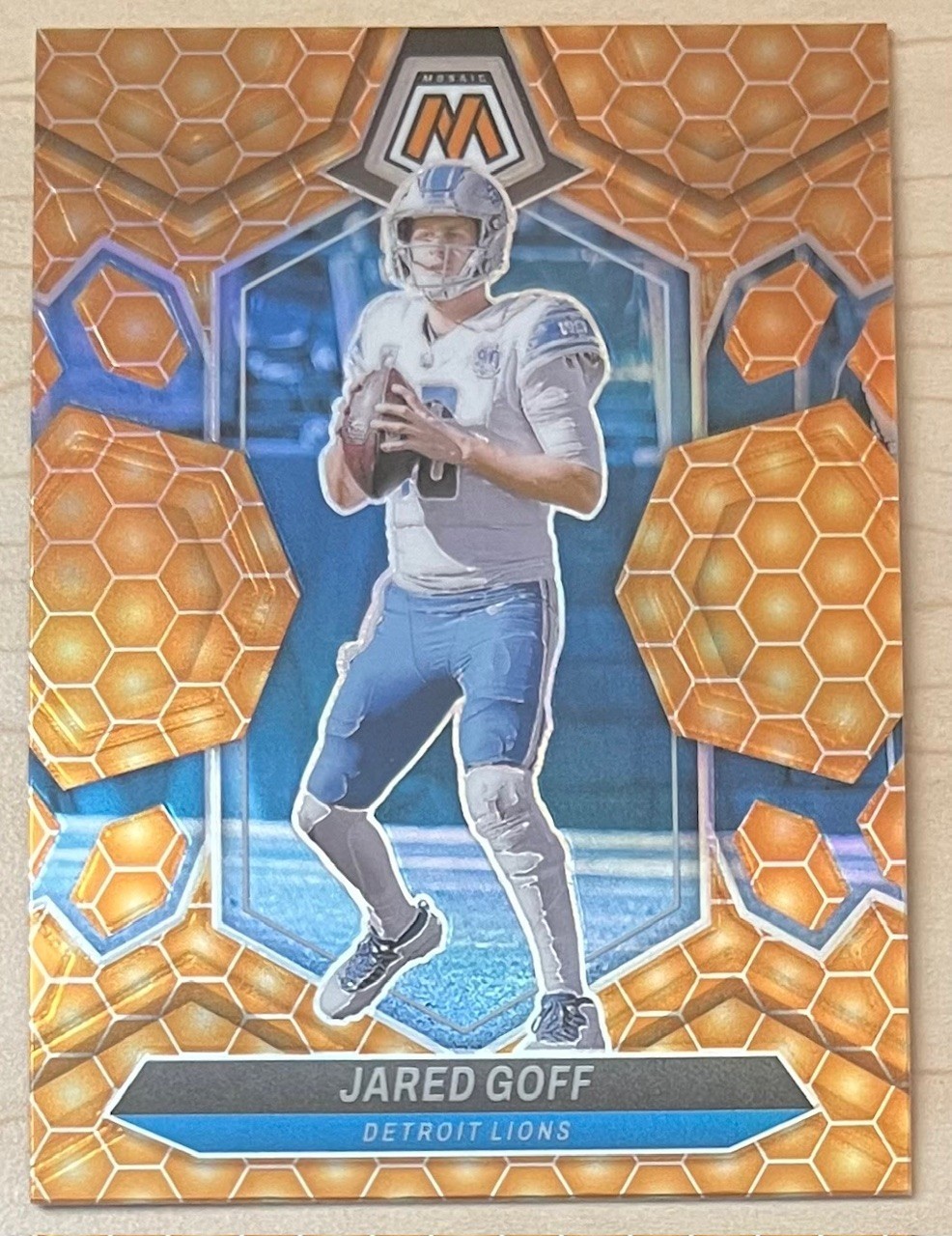 2024 Panini Mosaic JARED GOFF Honeycomb Prizm #71 - SSP Case Hit
