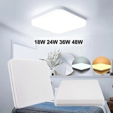 LED Ceiling Lights Panel Down Lamp Square Living Room Bedroom Bathroom Kitchen