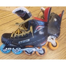 Bauer Vapor XR400 Junior Hi-lo Chassis In Line Roller Hockey Skates Size 5R