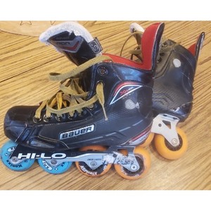 Bauer Vapor XR400 Junior Hi-lo Chassis In Line Roller Hockey Skates Size 5R