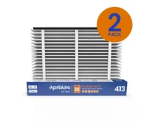 AprilAire GENUINE 413 16 in. x 25 in. x 4 in. MERV 13 FPR 12+ Filter (2 PACK)