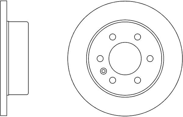 Solid Brake Discs and Pads Rear Proformer PBD8312+PBP7746 fits MERCEDES SPRINTER