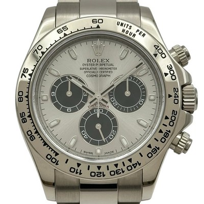 ROLEX Daytona 116509 40mm White Gold Black Dial Automatic Watch OKW2728
