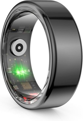 IP68 Smart Ring Health Waterproof Finger Ring Monitor Heart Rate Fitness Tracker