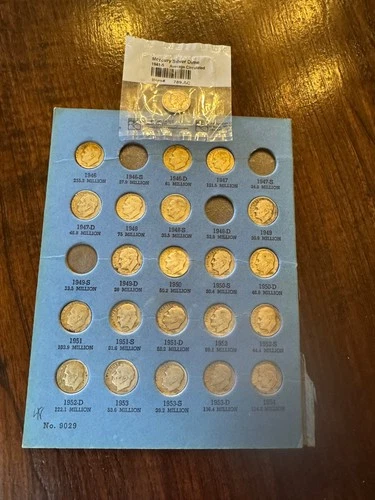 T2: Lot of 22 U.S. .900 Silver Dimes, Free PROMPT Shipping,