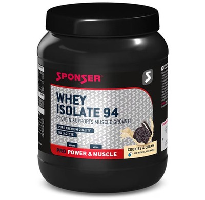 Sponser Whey Isolate 94, 425 g Dose, Cookies & Cream