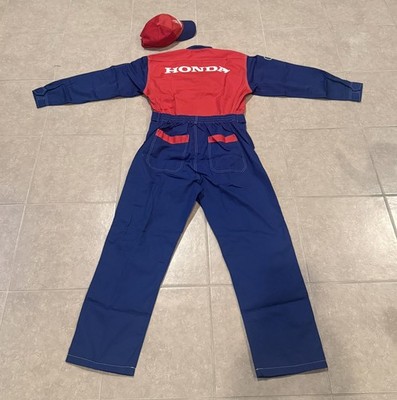 Genuine Retro JDM Honda PRIMO Jumpsuit Coverall w/ Matching Hat