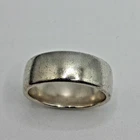 Vtg James Avery Signed Thick 8.8mm Wide Sterling Silver Men's Ring Band Sz 12.25