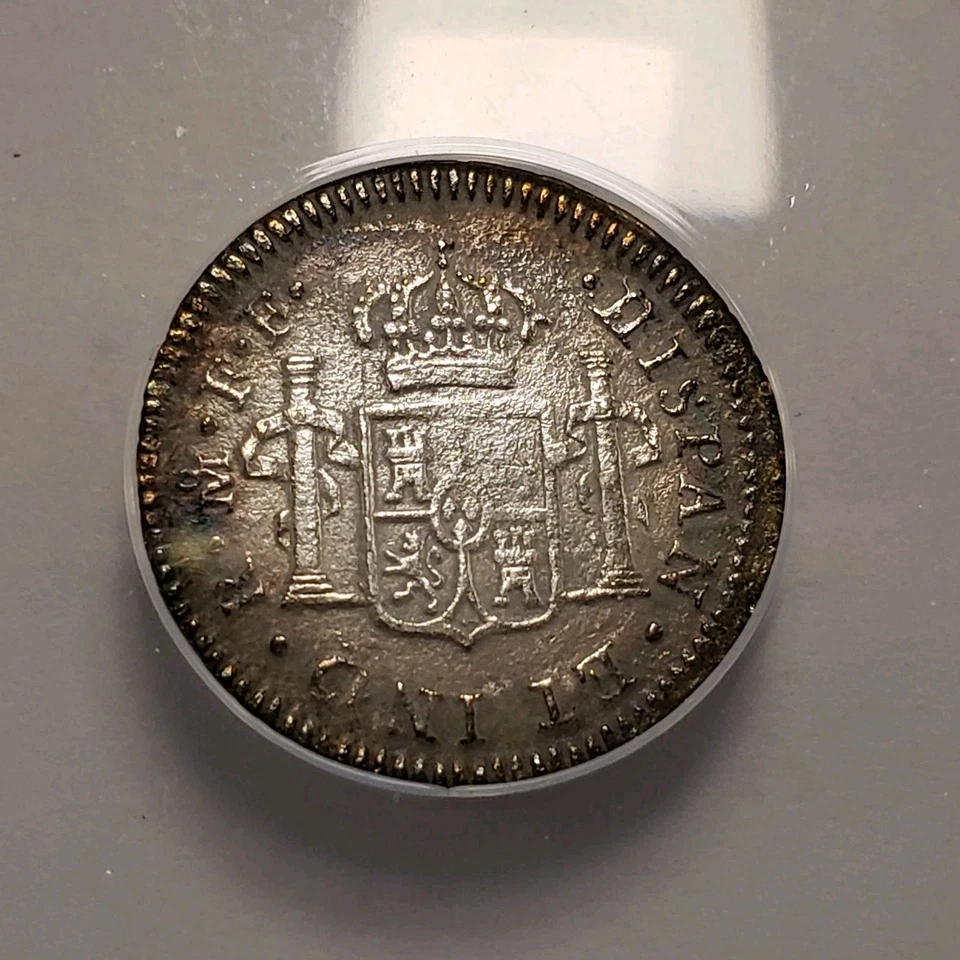 1783 Mo Mexico 1/2 Real - El Cazador ANACS Prime Shipwreck Effect - SKU-F9148 - Image 4 of 4