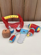 Melissa  Doug TOOLBOX Fill  Spill Play Set Tool Box plush toy tools Infant