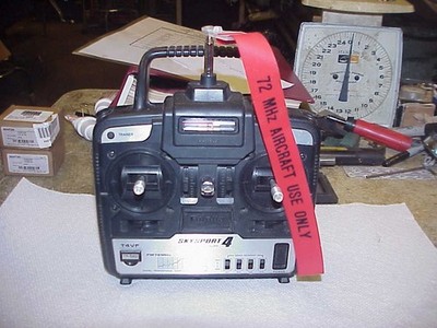 Futaba SKYSPORT 4 T4VF Radio Control System 72 MHz Transmitter TX