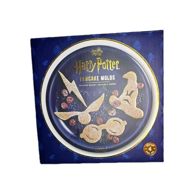 Wizarding World Harry Potter Pancake Set Of 4 Molds By Williams Sonoma