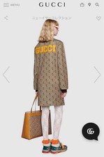 USED RARE GUCCI X DISNEY MICKEY MOUSE COLLABORATION DRESS WITH GG PRINT AND LO