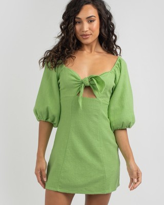 BILLABONG LADIES DE LA SOL DRESS (APPLE)  Size XL Holiday Europe Summer