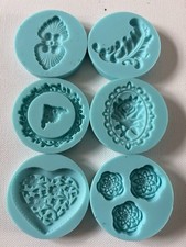 Martha Stewart Crafters Silicon Air Dry Clay Moulds. Detailed Designs.See Photos