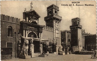 CPA VENEZIA Entrata del R. Arsenale Marittimo ITALIEN (507552)