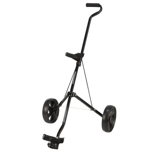 Stowamatic 2-Wheel Folding Golf Pull Cart - Lightweight & Compact, Black - Picture 2 of 3