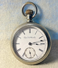 1897 Elgin 18s, Grade 73, 7j, Swing Out Case Pocket Watch - Runs