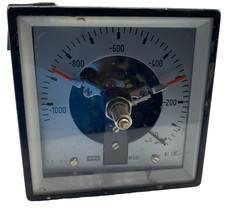 WIKA MANOMETER 0-1000 mbar, KL. 1.0, 1385 PRESSURE GAUGE, SCHLIESSER 200mA