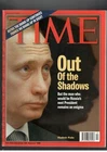 TIME 2000 VLADIMIR PUTIN RUSSIA-OUT OF THE SHADOWS magazine March 27