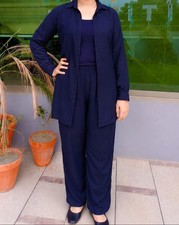 Women’s Black Co-Ord Set 3 Piece Smart Casual Outfit