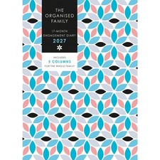 The Organised Family A5 Planner Diary 2027, Planner Diaries, Week To View, Gift