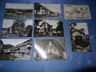 8 x Postcard Postcard Postcard Spa Bad Lauterberg SW - unused