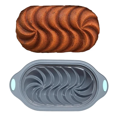 Silikon Laibform Antihaft Brot Backform 4 Formen Set Backofen & Spülmaschinenfest - Bild 1 von 4