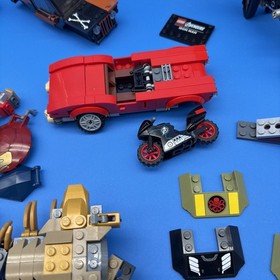 Lego Marvel Superheroes Lot Incomplete Sets 76003 76081 76164 76050 76290 76128