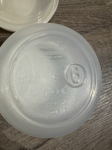 Rubbermaid Servin Saver Lotto Rotondo Conservazione Alimenti Microonde Congelatore Lavastoviglie Sicuro - Foto 7 di 14